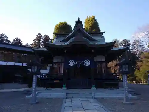 常陸二ノ宮　静神社の本殿・本堂
