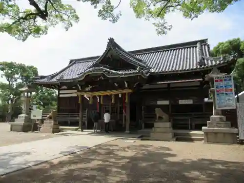 百舌鳥八幡宮の本殿・本堂