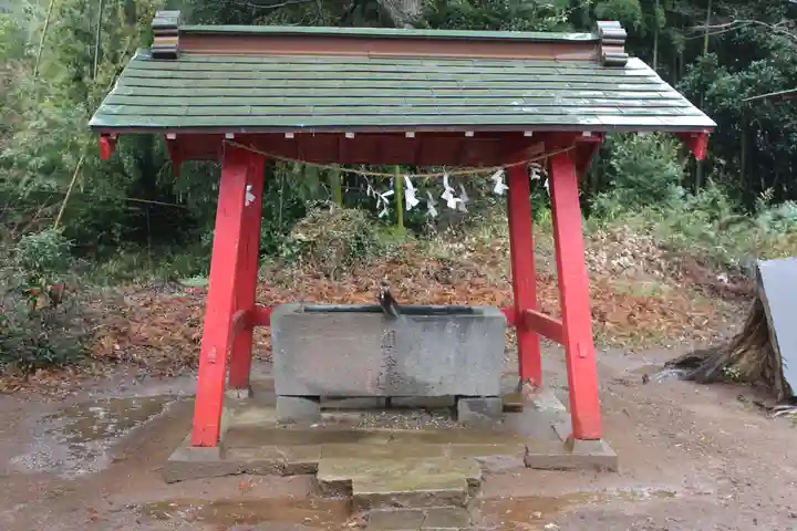 松澤 熊野神社の手水舎