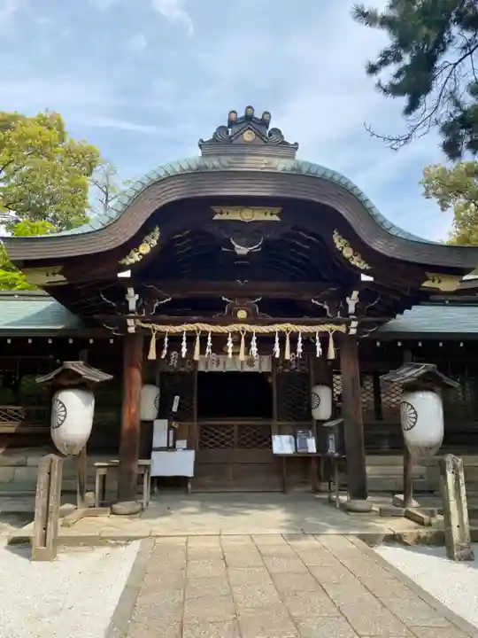 御霊神社(上御霊神社)の本殿・本堂
