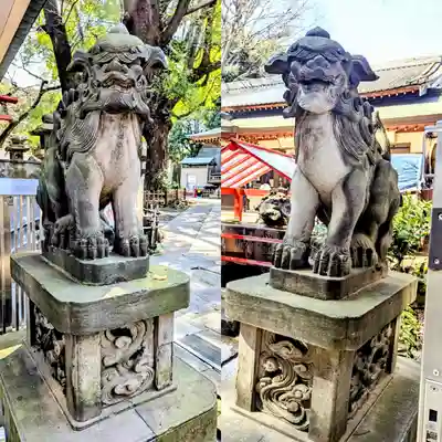 王子稲荷神社の狛犬