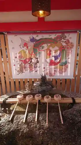 別小江神社の手水舎