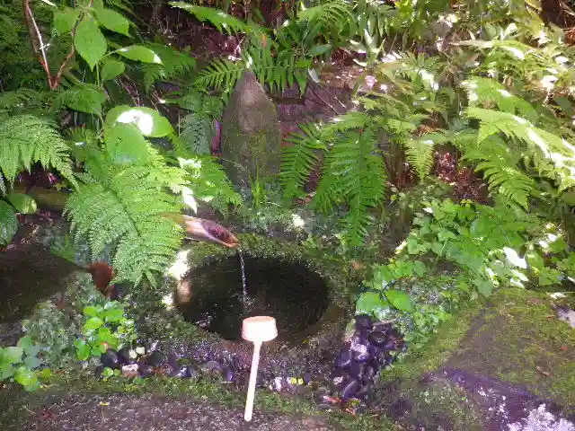 瑞泉寺の手水舎