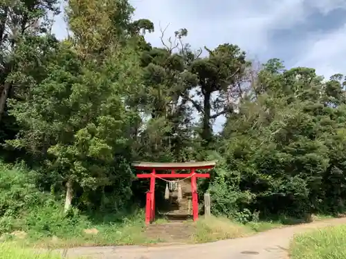 御靈神社の鳥居