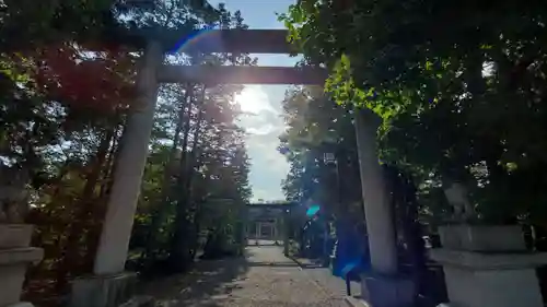 岩見澤神社の鳥居