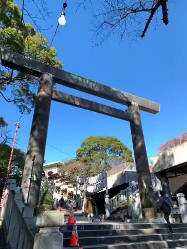 伊勢山皇大神宮の鳥居