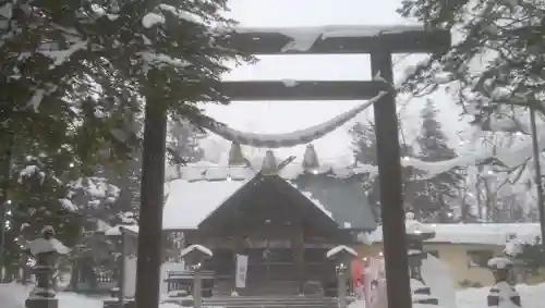 栗沢神社の鳥居