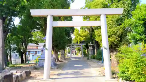 津賀田神社の鳥居