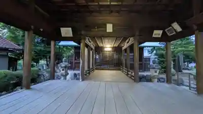 外山神社の本殿・本堂