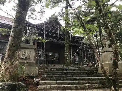 石鎚神社　土小屋遥拝殿の本殿・本堂