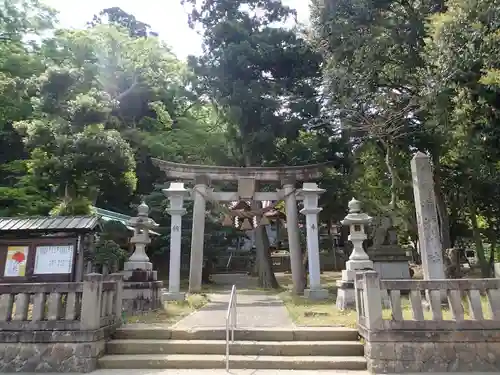 潮津神社の鳥居