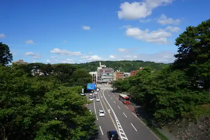 金澤神社の周辺