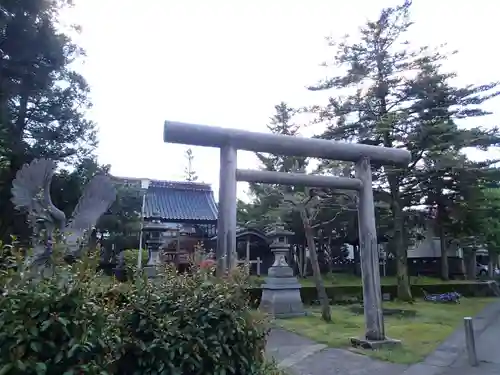 額西神社の鳥居