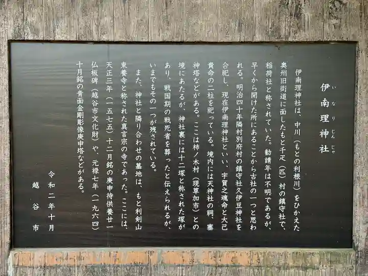 千疋伊南理神社(埼玉県)