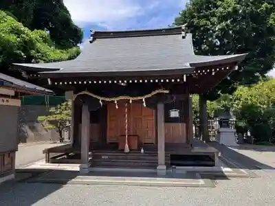 永田春日神社の本殿