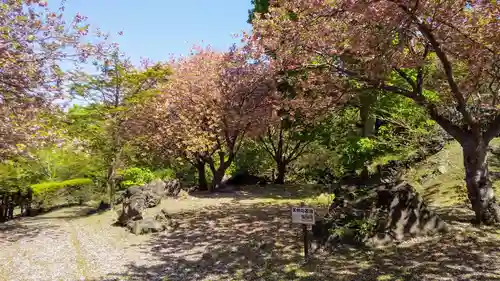 有珠善光寺の庭園