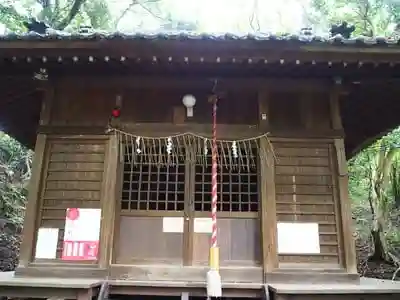 須軽谷八幡神社の本殿