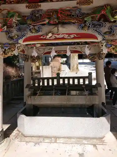 三峯神社の手水