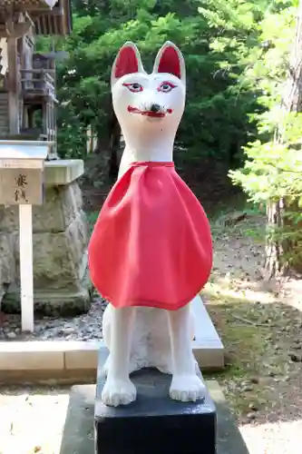 富良野神社の狛犬