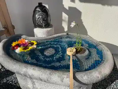 奈加美神社の手水舎