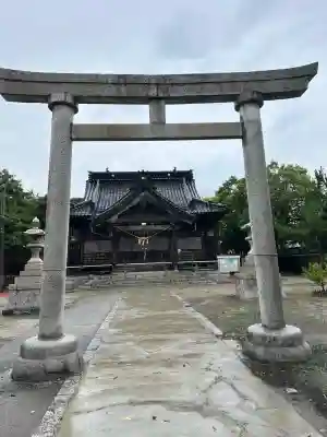 櫟原神社の鳥居
