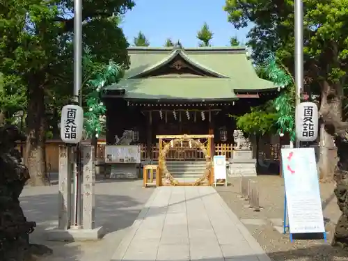 お三の宮日枝神社の本殿・本堂