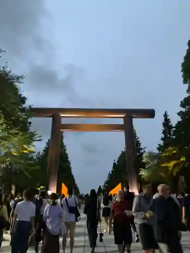 靖國神社の鳥居