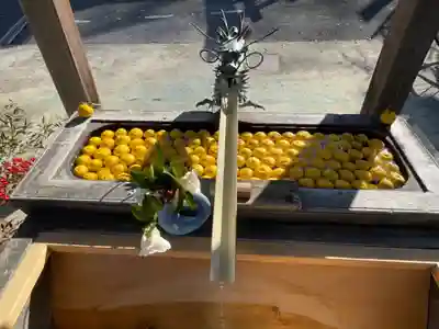 武蔵第六天神社の手水舎