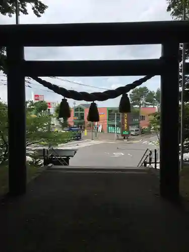 大谷地神社の鳥居