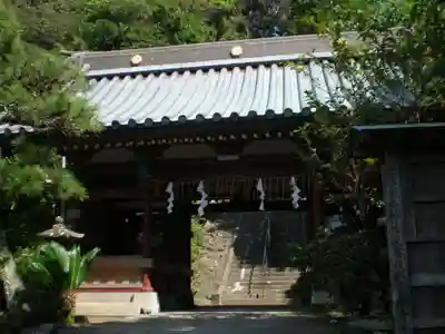 洲崎神社の山門・神門