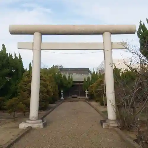 水神社の鳥居