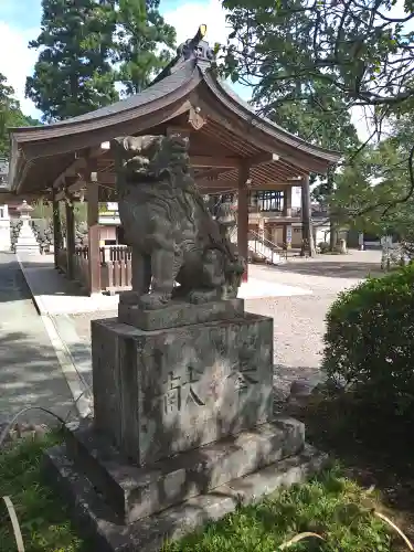 高麗神社の狛犬