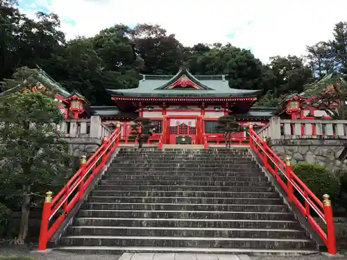 足利織姫神社の本殿