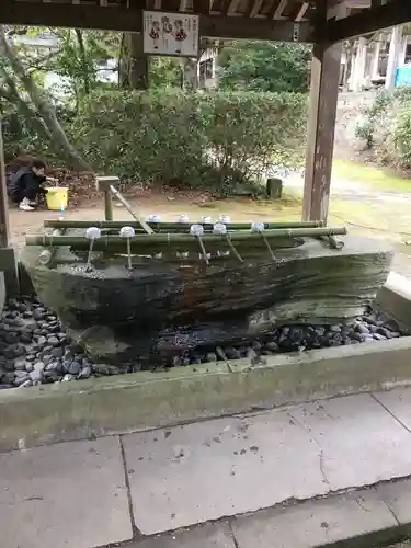 平濱八幡宮の手水舎