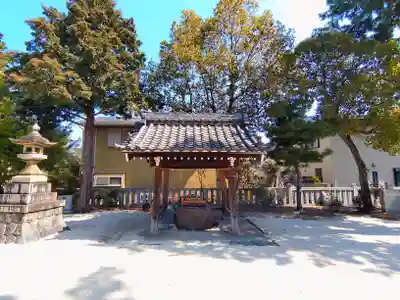 天白神社の手水舎