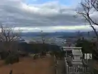 大虫神社(鬼ヶ嶽山頂)の景色