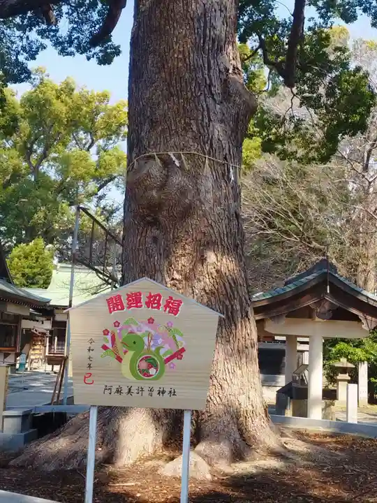 阿麻美許曽神社(大阪府)