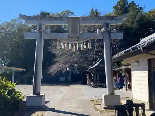 前玉神社の鳥居