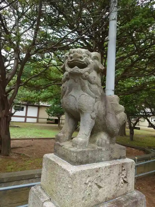 岩内神社の狛犬