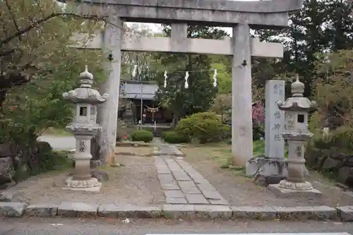 甲斐総社八幡神社の鳥居