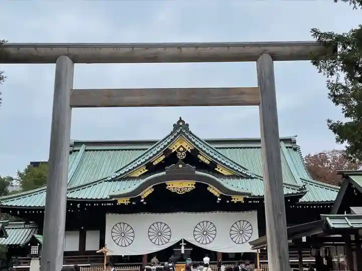 靖國神社の鳥居