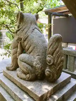 猿江神社の狛犬