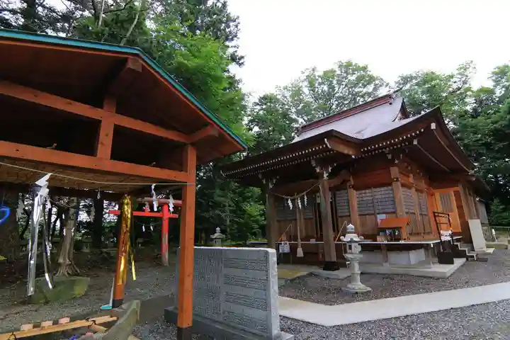 阿久津「田村神社」(郡山市阿久津町)旧社名:伊豆箱根三嶋三社の本殿・本堂