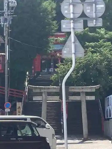 徳島眉山天神社の鳥居