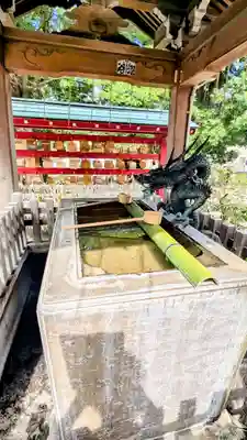 滝野川八幡神社の手水舎