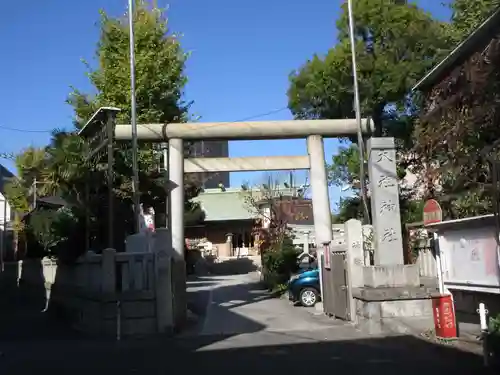 堀切天祖神社の鳥居