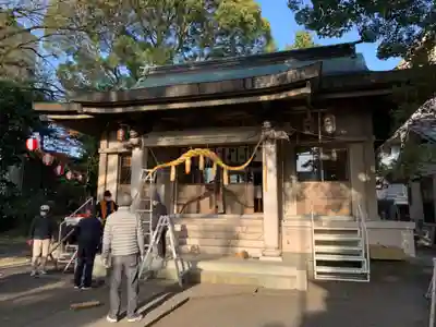 井河麻神社の本殿・本堂