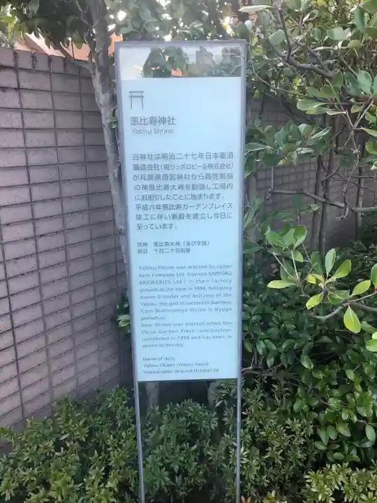 恵比寿神社(恵比寿ガーデンプレイス)の周辺