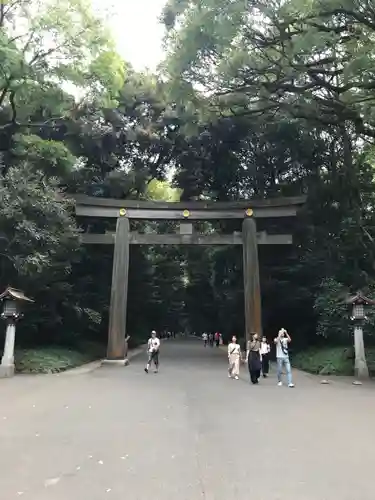 明治神宮の鳥居