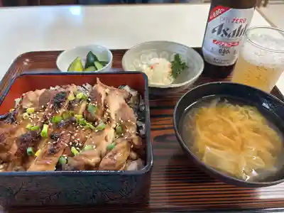 山家神社の食事